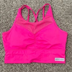 Kenneth Cole Reaction Vibrant Pink Sports Bra
